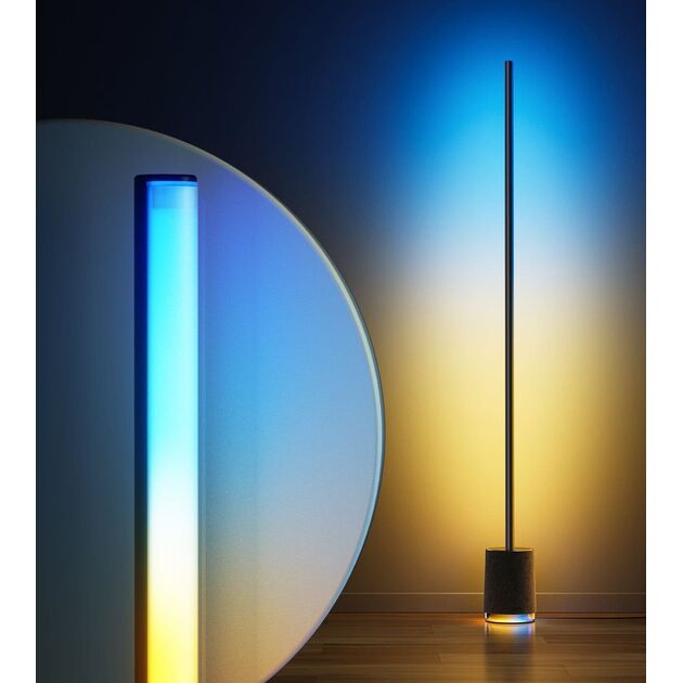 Govee Торшер розумний H6079, 1500Lm, RGBICW, with speaker, WI-FI/Bluetooth, чорний, фото , изображение 3 | SNABZHENIE.com.ua