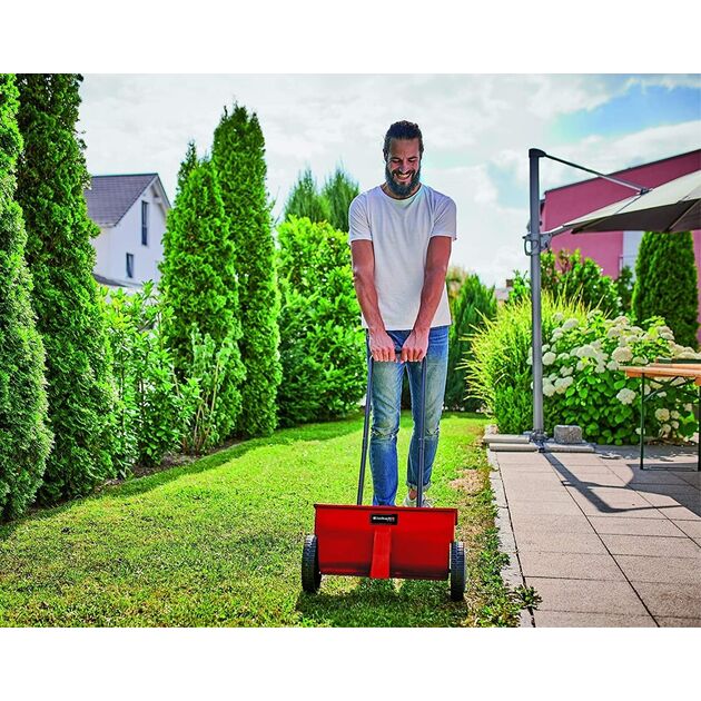 Einhell Сівалка GC-SR розкид 0.45м контейнер 12л, фото , зображення 3 | SNABZHENIE.com.ua