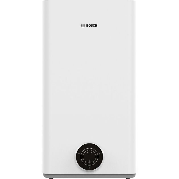 Водонагрівач електр. BOSCH плаский слім Tronic 3500, 50л, 1.5кВт, ун. монтаж, електр. кер-ння, B, білий, фото , зображення 2 | SNABZHENIE.com.ua