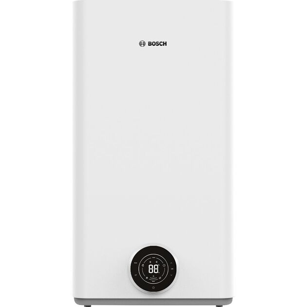 Водонагрівач електр. BOSCH плаский слім Tronic 4500, 50л, 1.5кВт, ун. монтаж, електр. кер-ння, B, білий, фото , зображення 2 | SNABZHENIE.com.ua