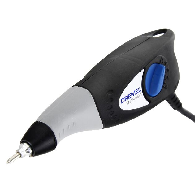 Dremel Шліфмашина шліфувально-гравірувальна 290-3/4 Engraver 35Вт 6000об·хв +3 насадки і 4 трафарети 0.31кг, фото , изображение 2 | SNABZHENIE.com.ua