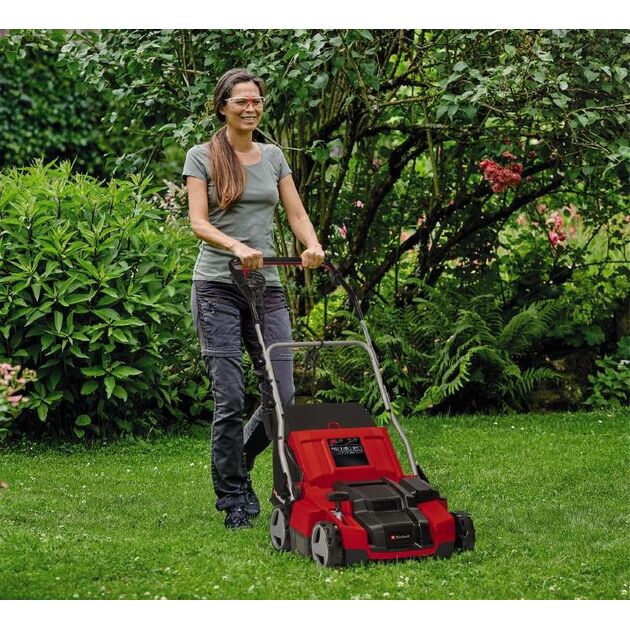 Einhell Аератор-скарифікатор електричний GE-SA 1435/1 1400Вт 35см ножі 16шт 10.18кг, фото , изображение 3 | SNABZHENIE.com.ua