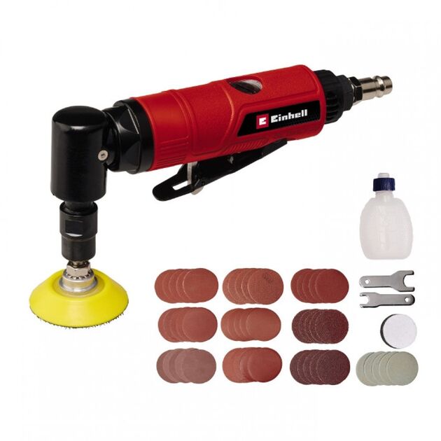 Einhell Шліфмашина кутова пневматична TC-PA50 3ба, 20000об·хв 113 л·хв 50мм 0.57кг, фото , изображение 2 | SNABZHENIE.com.ua