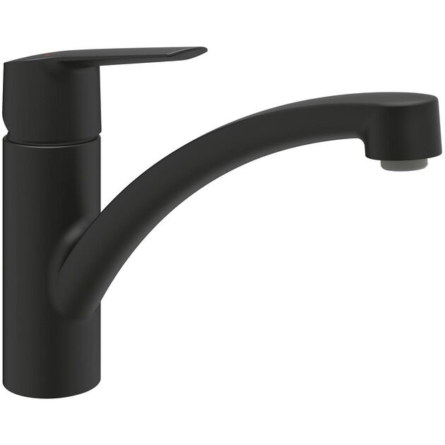 Змішувач для кухні Grohe Start, довж.виливу - 226мм, поворотний, 1важіль, чорний, фото  | SNABZHENIE.com.ua