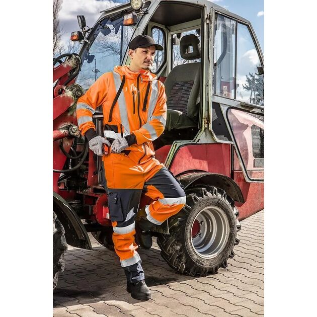 Блуза робоча сигнальна, помаранчева, розмір XL NEO, фото , зображення 3 | SNABZHENIE.com.ua