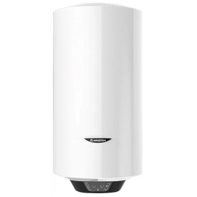 Водонагрівач електр. Ariston круглий слім PRO1 ECO 40 V SLIM 1.8K PL EU, 40л, 1,8кВт, ел. кер-ння, B, білий, фото , изображение 2 | SNABZHENIE.com.ua