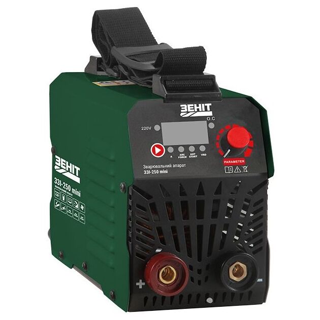 ZENIT Зварювальний апарат інверторний ЗЗІ-250 mini 30-250А 5.1кВА 220В Hot start VRD 2.9кг, фото  | SNABZHENIE.com.ua