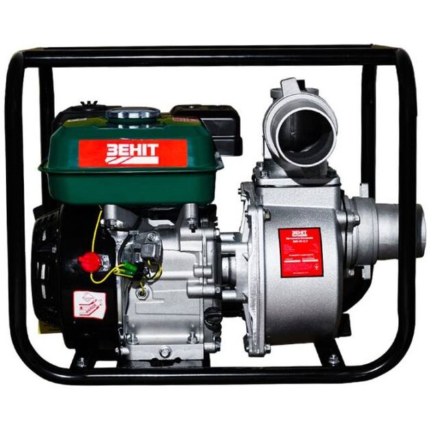 ZENIT Мотопомпа бензинова ЗМП-80 v2.0, 60м3/г (1000л/хв), 6.5к.с, 25кг, фото  | SNABZHENIE.com.ua