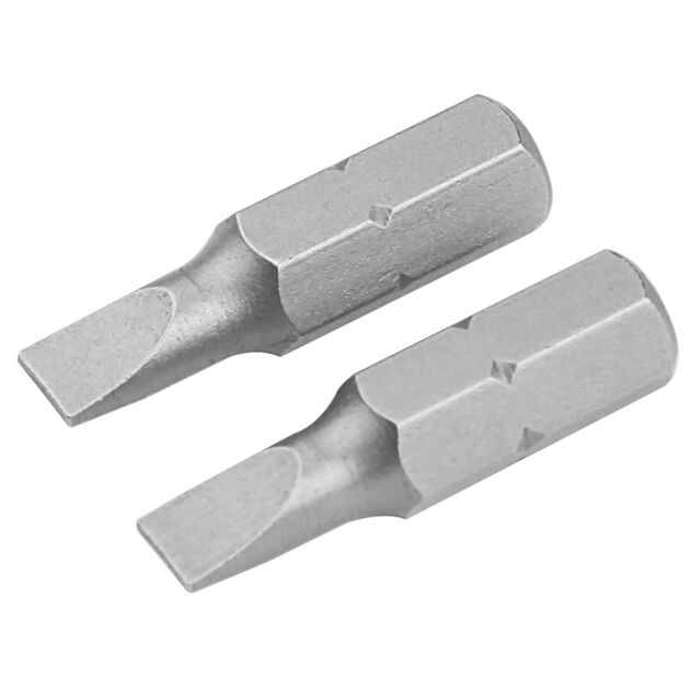 Tolsen Біти, набір 2шт, SL4.5х0.6х25мм, сталь S2, фото , зображення 2 | SNABZHENIE.com.ua