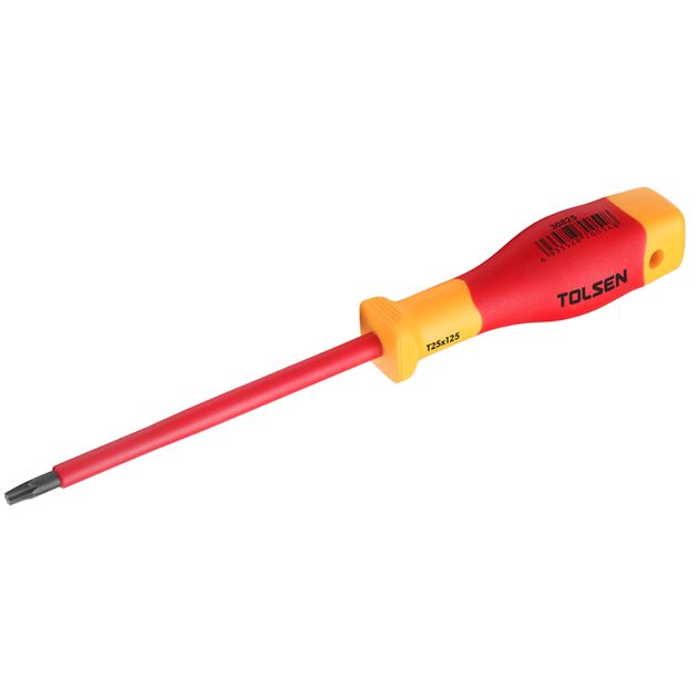 Tolsen Викрутка Premium Torx, діелектрична, T25х125мм, фото , изображение 2 | SNABZHENIE.com.ua
