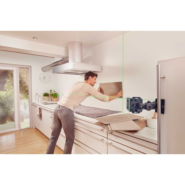 Bosch Нівелір лазерний Quigo Green, до 12м, 0.6мм/м, 1.098кг, фото , изображение 3 | SNABZHENIE.com.ua