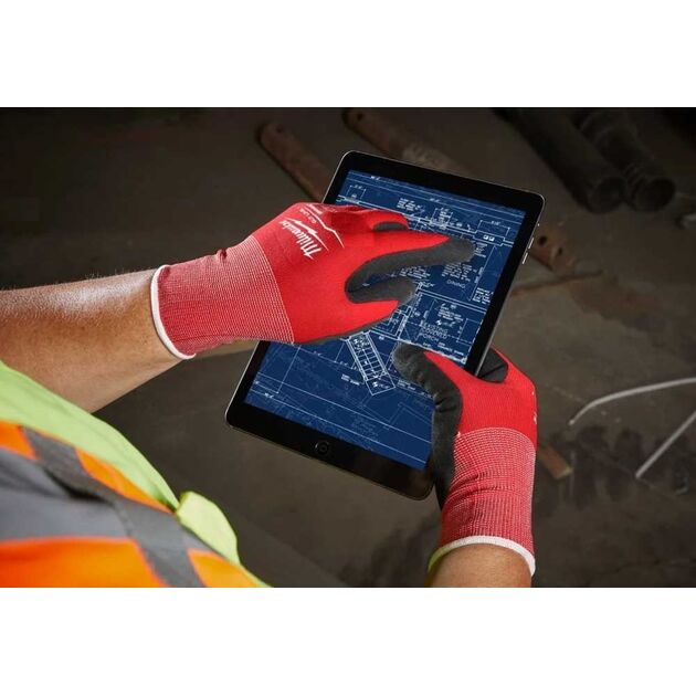 Перчатки з рівнем спротиву порізам 1, розмір M/8, фото , зображення 3 | SNABZHENIE.com.ua