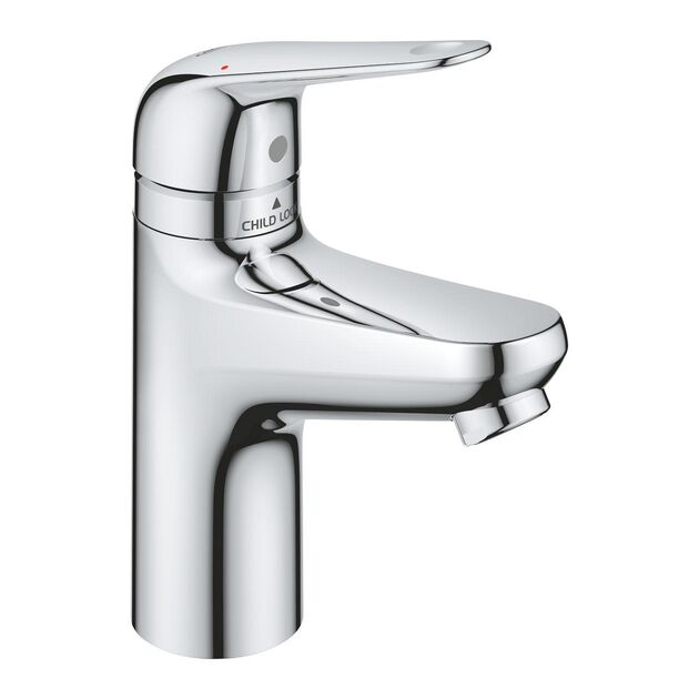 Змішувач для раковини Grohe Swift S довж. виливу - 82мм, неповоротний, 1 важіль, хром, фото , зображення 2 | SNABZHENIE.com.ua