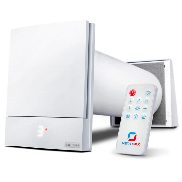 Рекуператор Ventoxx Harmony 0,5м пульт дистанційного керування LED-індикація захисна кришка, фото , зображення 2 | SNABZHENIE.com.ua