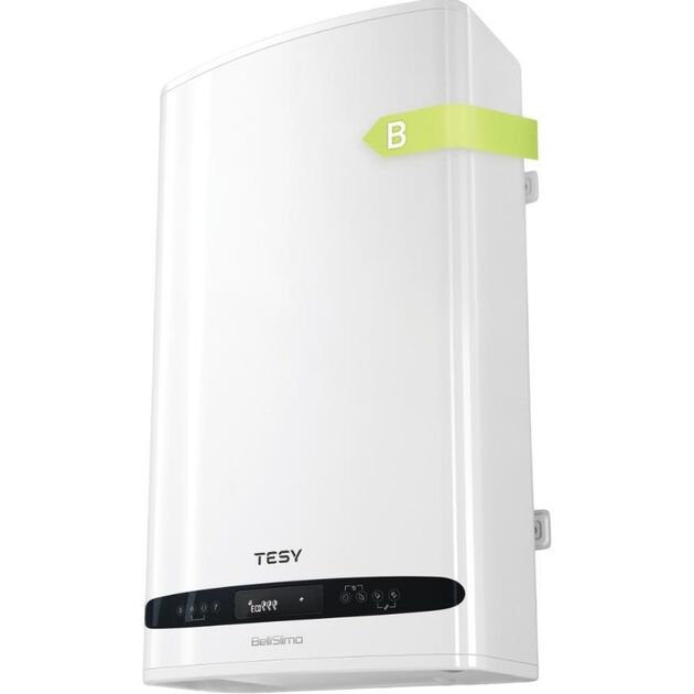 Водонагрівач електр. TESY Bellislimo Cloud плаский GCR 502722 E31 ECW Wi-Fi, 50л, 2,2кВт, ун. монтаж, електр. кер-ння, B, білий, фото  | SNABZHENIE.com.ua