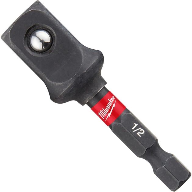 Адаптер Milwaukee ShW 1/4" Hex - 1/2" квадратный, фото , изображение 3 | SNABZHENIE.com.ua