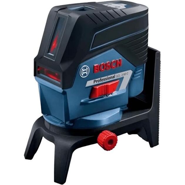 Bosch Нівелір лазерний GCL2-50C+RM2 до 20м, ±0.3мм/м, 4AAx1.5В, IP54, чохол, мішень, кейс, 0.6кг, фото , зображення 2 | SNABZHENIE.com.ua