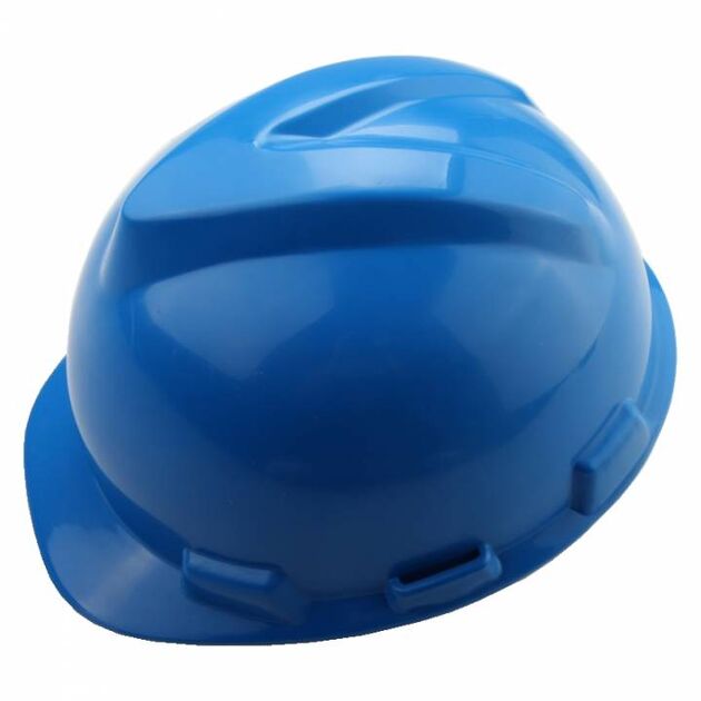 Tolsen Каска захисна, пластик поліпропілен РР, пряжка для регулювання, навушники, синій, фото , изображение 2 | SNABZHENIE.com.ua