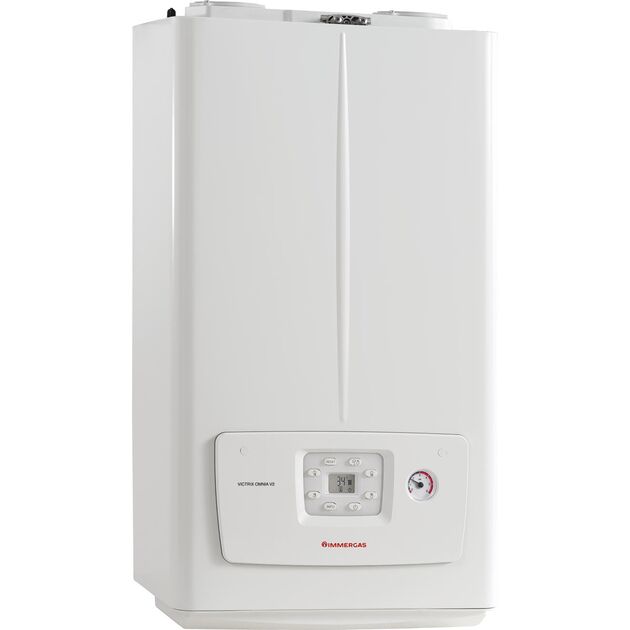 Котел газовий Immergas Victrix Omnia V2 конденсаційний двоконтурний 20/26 кВт, фото  | SNABZHENIE.com.ua