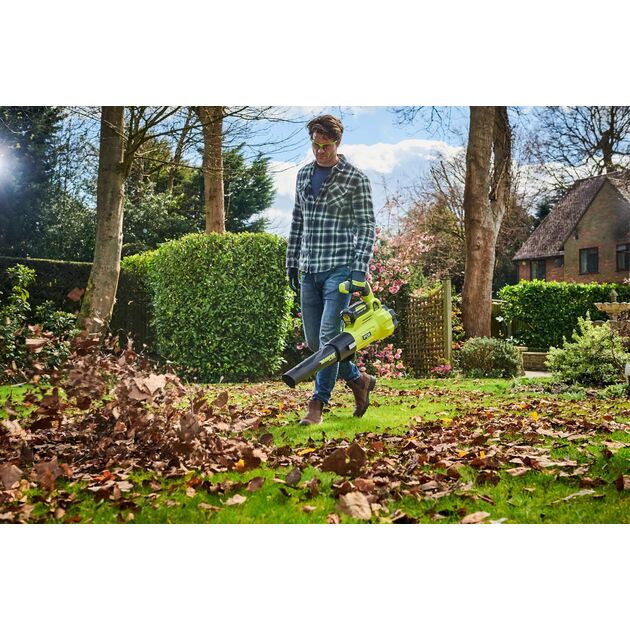 Ryobi Повітродув садовий акумуляторний Max Power RY36BLXA-140P 36В акб 1х4А·год ЗП 176км/год 3.5кг, фото , изображение 3 | SNABZHENIE.com.ua