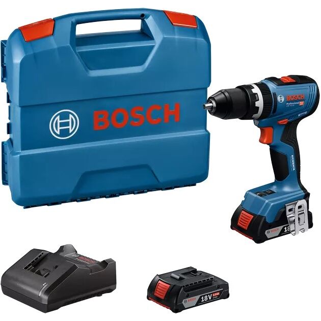 Шурупокрут-дриль акумуляторний Bosch GSB 18V-65 18В 2х2А·год 31·65Нм 0-2100об·хв ЗП GAL18V-20 кейс 1.12кгШурупокрут-дриль акумуляторний GSB 18V-65 18В 2х2А·год 31·65Нм 0-2100об·хв ЗП GAL18V-20 кейс 1.12кг, фото , зображення 2 | SNABZHENIE.com.ua