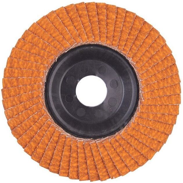 Лепестковый диск SLC50/125G60 CERA TURBO 125 мм / зерно 60 MILWAUKEE, фото  | SNABZHENIE.com.ua