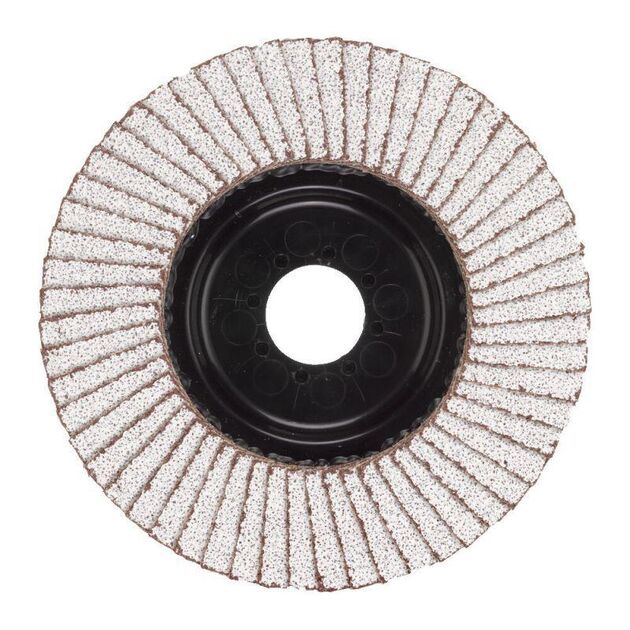 Лепестковый диск SLC50/125G40 ALUMINIUM 125 мм / зерно 40 MILWAUKEE, фото , зображення 2 | SNABZHENIE.com.ua