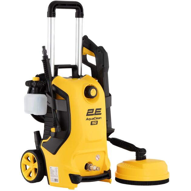 Мінімийка високого тиску 2E AquaClean 150plus 2000Вт 150бар 450л/год шланг 8м щітка патіо 8.84кг, фото  | SNABZHENIE.com.ua