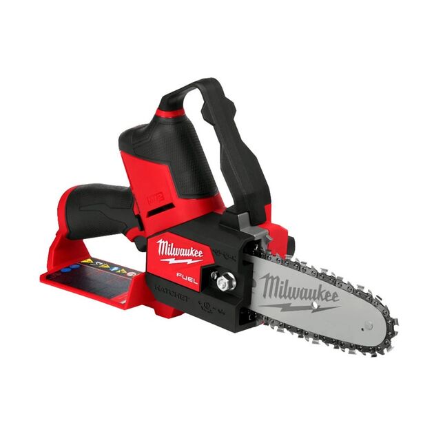 Аккумуляторная цепная пила MILWAUKEE M12 FUEL, шина 15 см, фото , изображение 2 | SNABZHENIE.com.ua