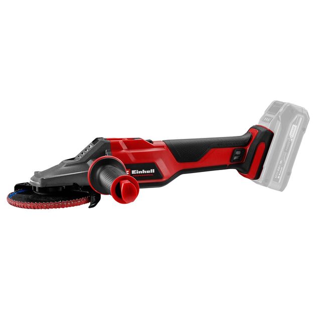 Шліфмашина кутова акумуляторна Einhell TP-AG 18/125 F Li BL - Solo, PXC, 18В, безщіткова, 125 мм, 8500 об/хв, плаский редуктор, 1.57кг (без АКБ та ЗП), фото , изображение 3 | SNABZHENIE.com.ua