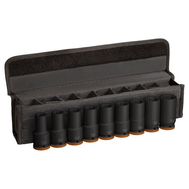 Набір ударних торцевих головок Bosch Professional Deep 9шт 3/4", фото , изображение 2 | SNABZHENIE.com.ua