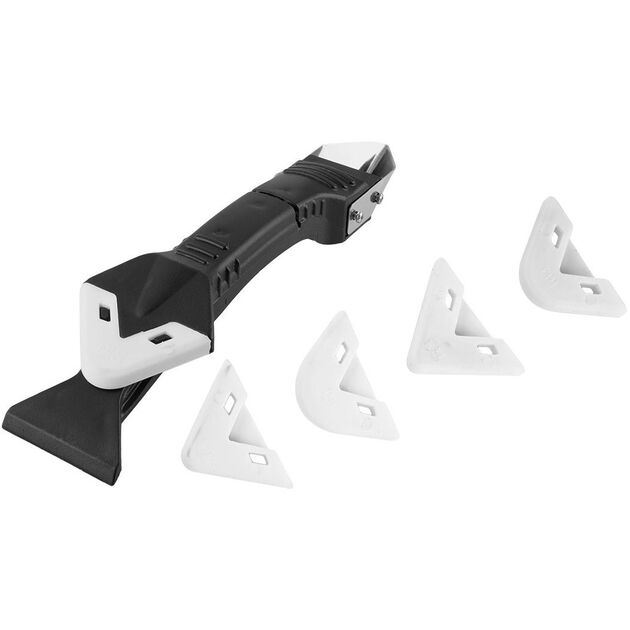 Шпатель для силіконовий та герметика Neo Tools, 185мм, 3-6-10-13-17мм, фото  | SNABZHENIE.com.ua