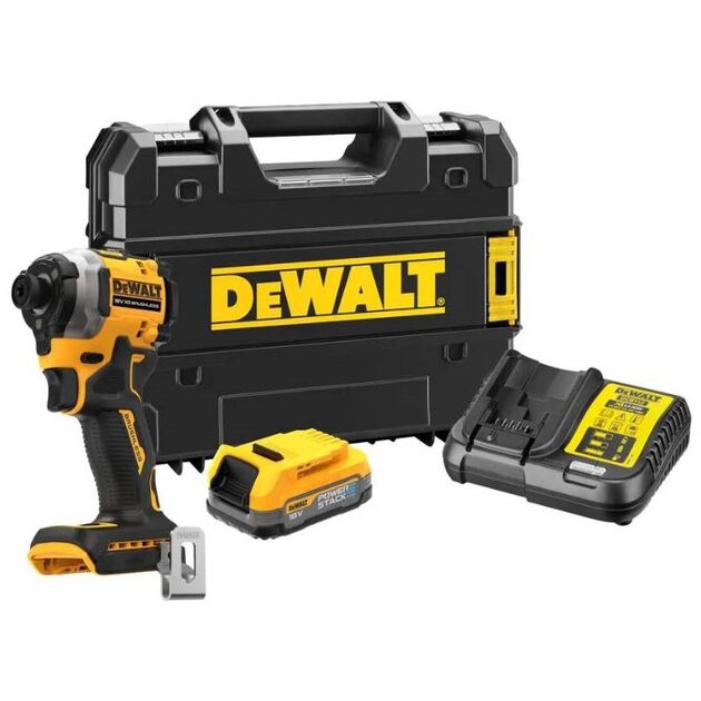 Шуруповёрт DeWALT DCF850E1T ударный аккумуляторный бесщёточный, фото , изображение 2 | SNABZHENIE.com.ua