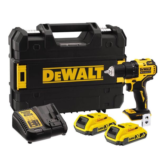 Дрель-шуруповерт DeWALT DCD708D2T аккумуляторный бесщёточный, фото , изображение 2 | SNABZHENIE.com.ua