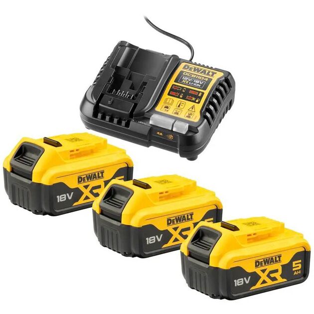 Зарядний пристрій DeWALT DCB1104P3, фото , зображення 2 | SNABZHENIE.com.ua