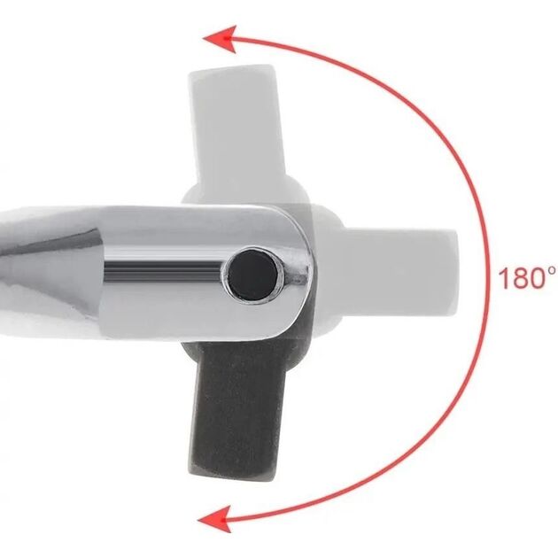 Ключ воріт Tolsen, із шарніром, 1/2", 460мм, фото , изображение 3 | SNABZHENIE.com.ua