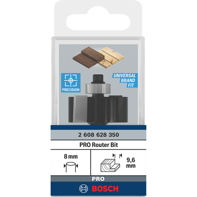 Фреза для вибірки паза Bosch Professional Std S8 D31.8 L12.5, фото , изображение 3 | SNABZHENIE.com.ua