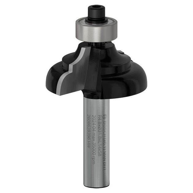 Фреза профільна C Bosch Professional Std S8 R4.8 B9.5 L14, фото , зображення 2 | SNABZHENIE.com.ua