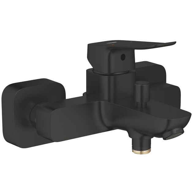 Змішувач для душу Grohe QuickFix Dice Black, 1 важіль, чорний матовий, фото  | SNABZHENIE.com.ua