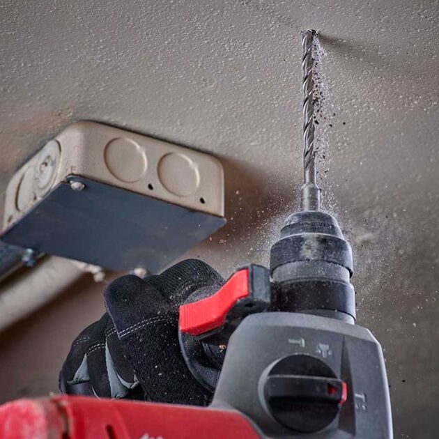 Набор буров SDS-plus для дрели MS2 MILWAUKEE 4932352834, 5 шт., фото , изображение 3 | SNABZHENIE.com.ua