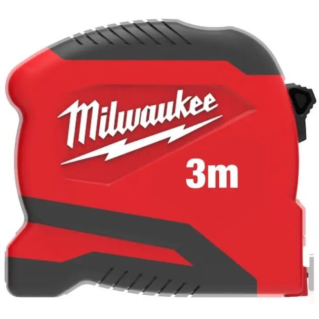 Рулетка Pro Compact MILWAUKEE (Gen 2), 3м, (19мм), фото , зображення 3 | SNABZHENIE.com.ua