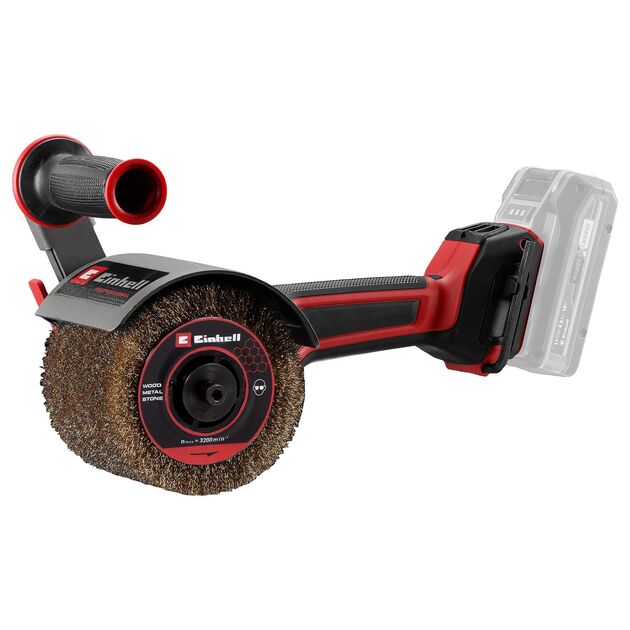 Шліфмашина щіткова акумуляторна Einhell Professional TP-BR 18/32 Li BL - Solo 100мм 18В 900-3200об/хв D120мм 2.29кг без АКБ та ЗП, фото , изображение 2 | SNABZHENIE.com.ua