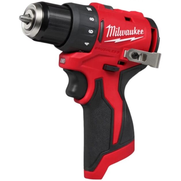 Дрель-шуруповёрт аккумуляторная бесщёточная MILWAUKEE M12 BLDDRC-0 (40Нм) (каркас), фото , зображення 2 | SNABZHENIE.com.ua