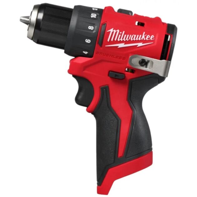Дрель-шуруповёрт аккумуляторная бесщёточная MILWAUKEE M12 BLDDRC-0 (40Нм) (каркас), фото , зображення 3 | SNABZHENIE.com.ua