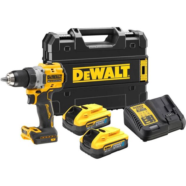 Аккумуляторная бесщёточная дрель-шуруповёрт DeWALT DCD800H2T, фото , изображение 2 | SNABZHENIE.com.ua