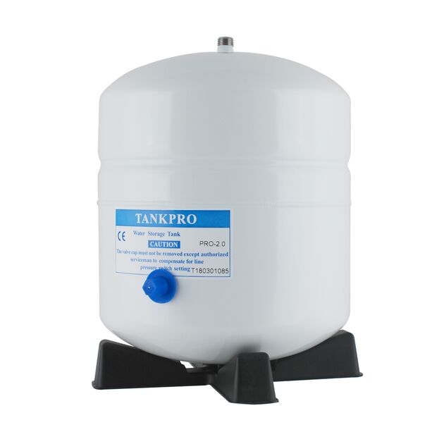 Накопичувальний бак для систем зворотного осмосу Raifil 2гал метал, фото , зображення 2 | SNABZHENIE.com.ua