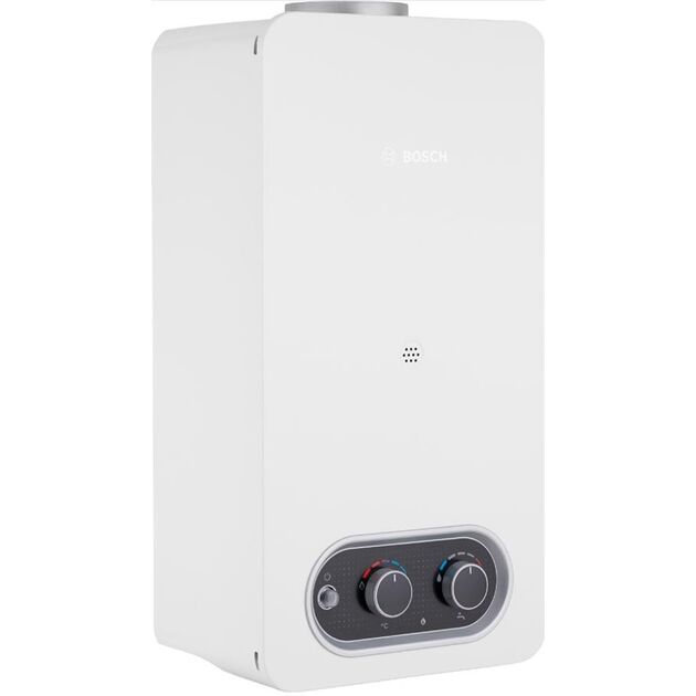 Газова колонка Bosch Therm 4000-T4004 10 л/хв 17.4 кВт регулювання потужності розпалювання від батарейок білий, фото , изображение 3 | SNABZHENIE.com.ua