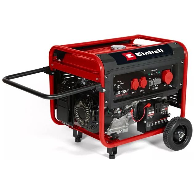 Генератор бензиновий Einhell TC-PG 8000 230В/400В, 3.3/8.0кВт, електростартер, AVR 25л, 96.74кг, фото  | SNABZHENIE.com.ua
