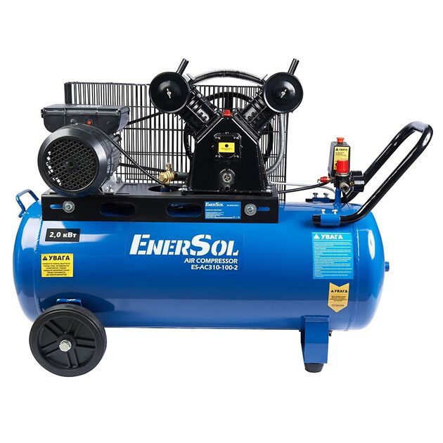 Компресор повітряний EnerSol ES-AC310-100-2, фото , зображення 3 | SNABZHENIE.com.ua