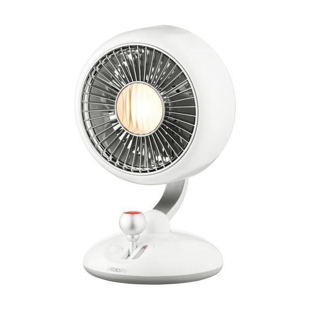 Вентилятор ARDESTO AviaFan FT-F3600W настільний, 12см, акумулятор, підсвічування, USB-A Type-C, білий, фото , изображение 2 | SNABZHENIE.com.ua